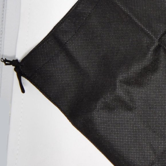 B Makowsky Purse Dust Bag 20 x 22 Inches Black White Drawstring Travel Organize - Picture 6 of 6